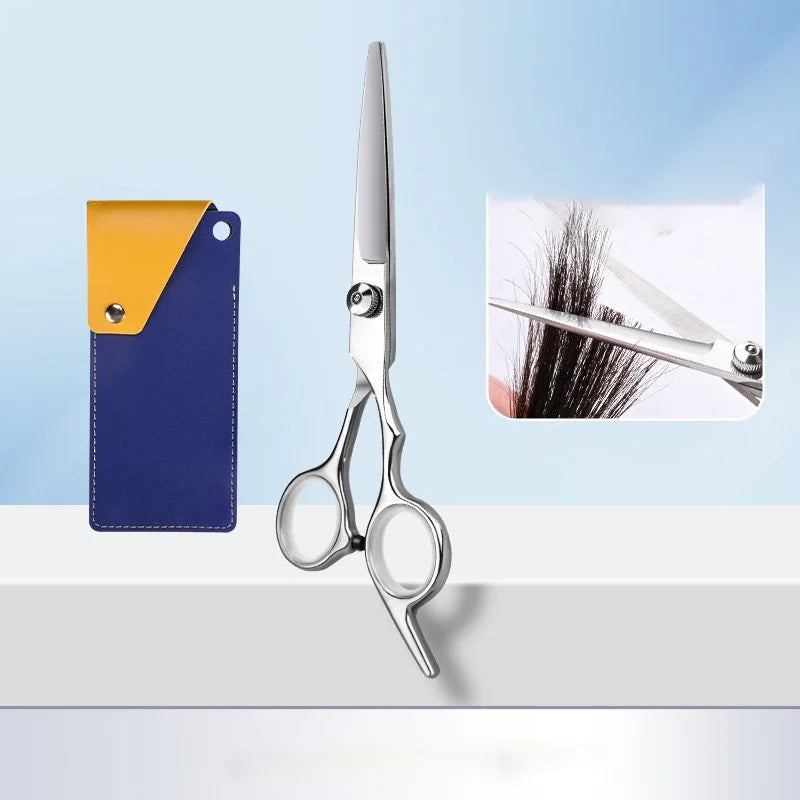 Professional Barber Scissors Accessories Shop 6 Inch Hairdressing Hair Haircut Cutting Thinning Tools Salon Hairdresser's Set