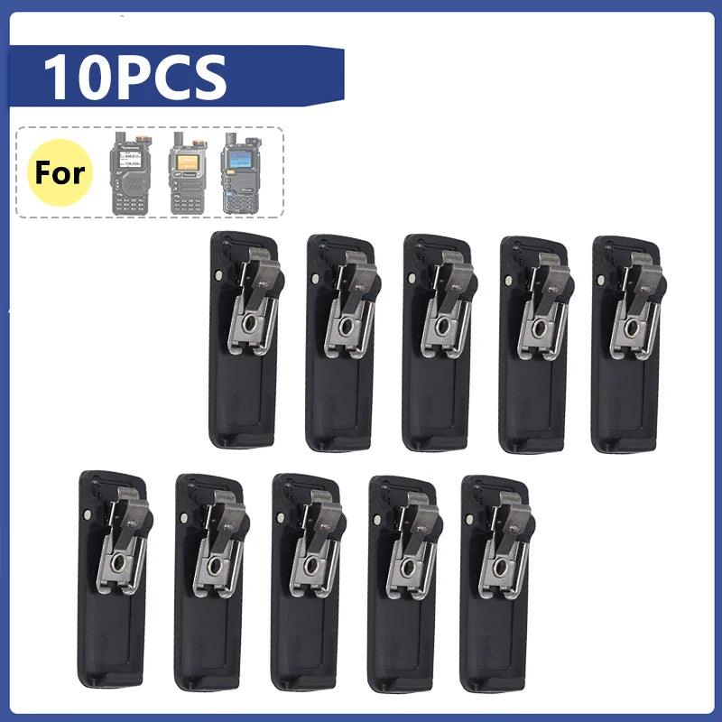 Original Quansheng UV-K58 Belt Clip UV-K6 Replacement Battery Plastic Waist Clip For UV-K5 UV-5R PLUS Walkie Talkie Accessories