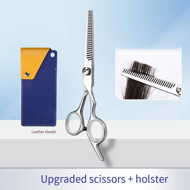 Professional Barber Scissors Accessories Shop 6 Inch Hairdressing Hair Haircut Cutting Thinning Tools Salon Hairdresser's Set