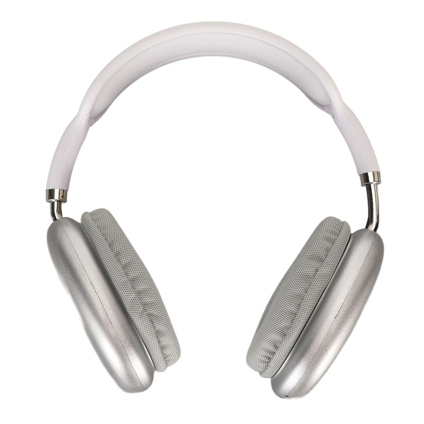 Bluetooth Headphone HiFi Deep Bass Built in Mic Support Memory Card Wireless Headset for Running Travel White