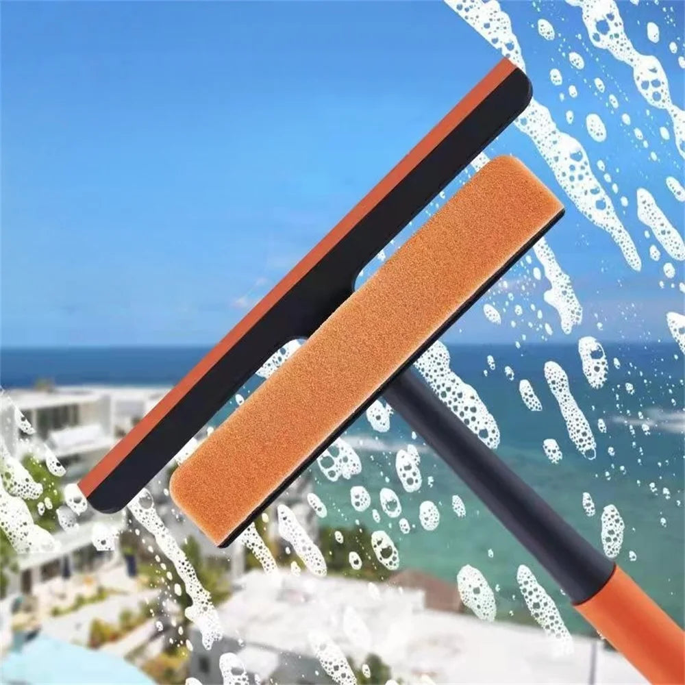 11 in. Window Squeegees Scraper Orange Cleaning Squeegee Multipurpose 4-Pack