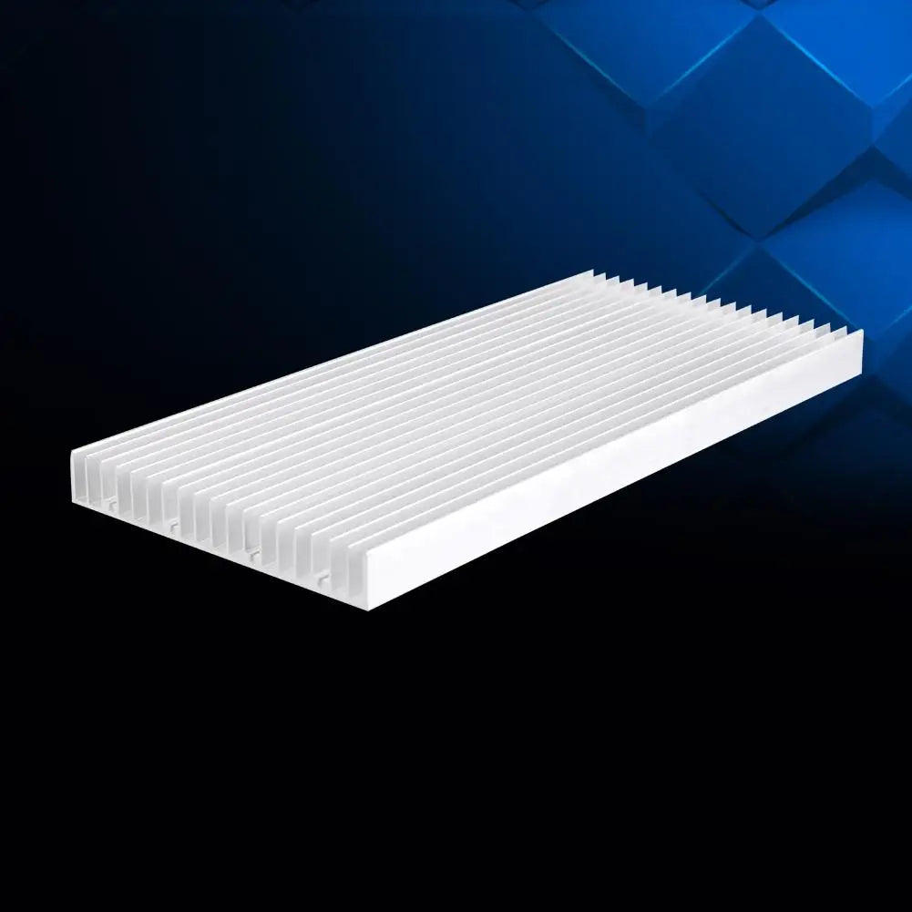 1PC Aluminum Heat Sink 300x140x20MM Cooling Solution for high Power LED Lights - Efficient Thermal Management