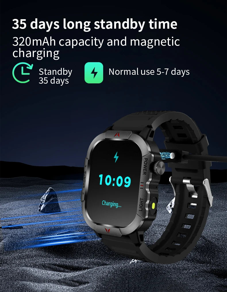 Flashlight Smartwatch for Everyday Heroes